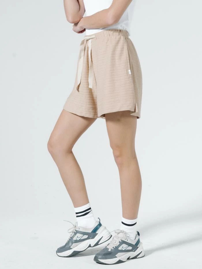 Thrills Co. Terry Field Short - Almond Shorts & Skirts 5 Thrills Co. Terry Field Short - Almond Shorts & Skirts