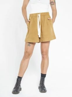 Thrills Co. Shorts & Skirts Drill Field Short - Golden Brown