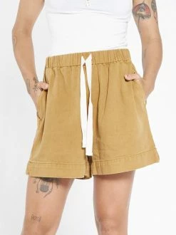 Thrills Co. Shorts & Skirts Drill Field Short - Golden Brown