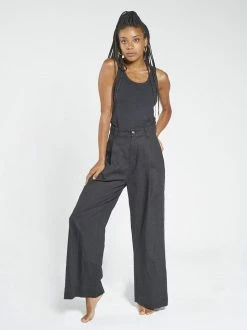 Thrills Co. Artist Pant - Black Linen