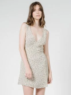 Thrills Co. Acacia Sleeveless Dress - Thrift White
