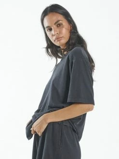 Thrills Co. Hemp Box Tee - Black