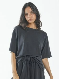 Thrills Co. Hemp Box Tee - Black