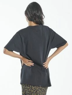 Thrills Co. 1% For The Planet Death Metal Merch Fit Tee - Black