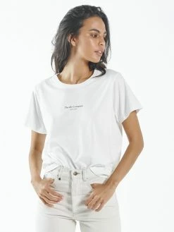 Thrills Co. Far East Company Relaxed Tee - Tofu 1% For The Planet