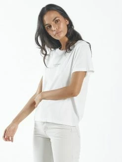 Thrills Co. Far East Company Relaxed Tee - Tofu 1% For The Planet