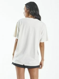 Thrills Co. King Habits Merch Fit Tee - Heritage White Tops & Tees