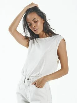 Thrills Co. Hemp Paper Rib Tank - Tofu