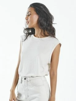 Thrills Co. Hemp Paper Rib Tank - Tofu