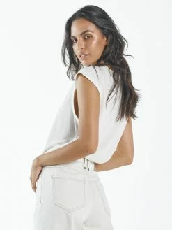 Thrills Co. Hemp Paper Rib Tank - Tofu