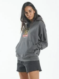 Thrills Co. King Habits Slouch Hood - Merch Black