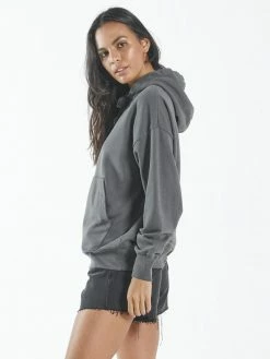 Thrills Co. King Habits Slouch Hood - Merch Black