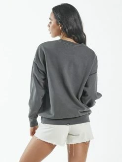 Thrills Co. Not In Arizona Anymore Slouch Crew - Merch Black Sweaters & Fleece