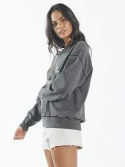 Thrills Co. Not In Arizona Anymore Slouch Crew - Merch Black Sweaters & Fleece