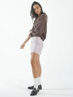 Thrills Co. Spliced Mini Slip Skirt - Dusk Shorts & Skirts