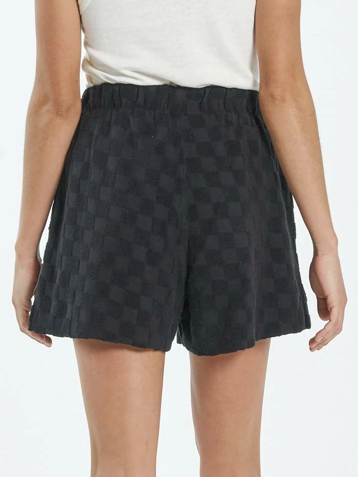 Thrills Co. Aalto Terry Field Short - Black Shorts & Skirts 4 Thrills Co. Aalto Terry Field Short - Black Shorts & Skirts