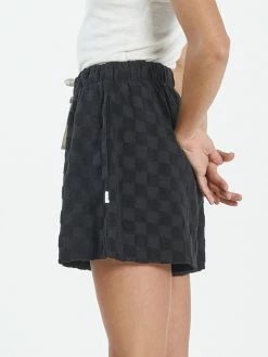 Thrills Co. Aalto Terry Field Short - Black Shorts & Skirts 11 Thrills Co. Aalto Terry Field Short - Black Shorts & Skirts