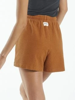 Thrills Co. Honeycomb Field Short - Spice Brown
