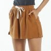 Thrills Co. Honeycomb Field Short - Spice Brown