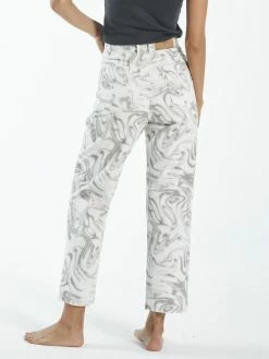 Thrills Co. 1% For The Planet Marbled Paradise Pant - Tofu 17 Thrills Co. 1% For The Planet Marbled Paradise Pant - Tofu