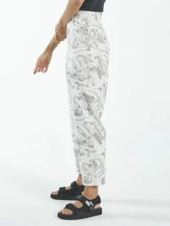 Thrills Co. 1% For The Planet Marbled Paradise Pant - Tofu 19 Thrills Co. 1% For The Planet Marbled Paradise Pant - Tofu