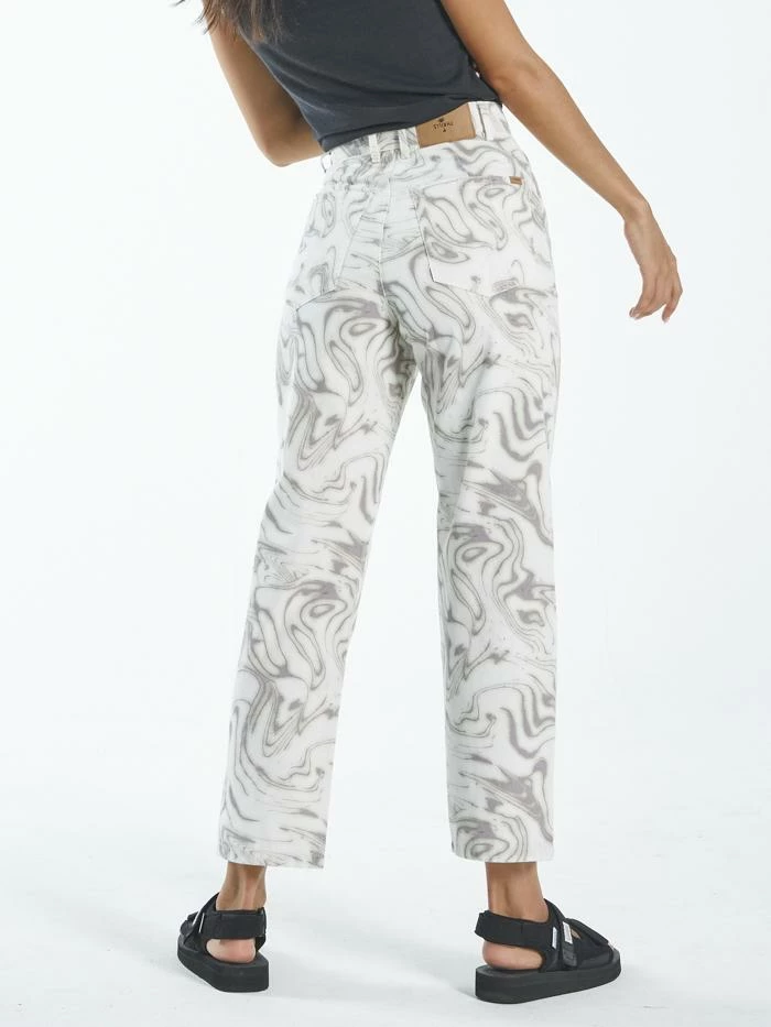 Thrills Co. 1% For The Planet Marbled Paradise Pant - Tofu 4 Thrills Co. 1% For The Planet Marbled Paradise Pant - Tofu
