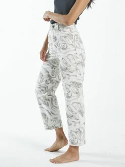 Thrills Co. 1% For The Planet Marbled Paradise Pant - Tofu 18 Thrills Co. 1% For The Planet Marbled Paradise Pant - Tofu