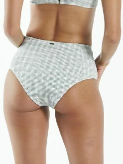 Thrills Co. 1% For The Planet Studio High Waist Bikini Bottom - Mint