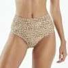 Thrills Co. Mild Animal High Waisted Bikini Bottom - Desert Gold 1% For The Planet