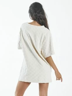 Thrills Co. Aalto Terry Dress - Unbleached