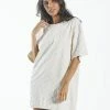 Thrills Co. Aalto Terry Dress - Unbleached