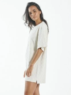 Thrills Co. Aalto Terry Dress - Unbleached 9 Thrills Co. Aalto Terry Dress - Unbleached