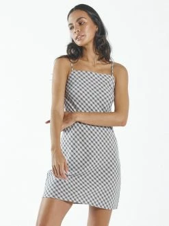 Thrills Co. Capital Finn Dress - Faded Grey 1% For The Planet
