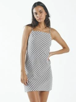 Thrills Co. Capital Finn Dress - Faded Grey 1% For The Planet