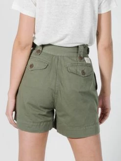 Thrills Co. Shorts & Skirts Cross Over Short - Dune Green