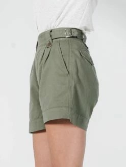 Thrills Co. Shorts & Skirts Cross Over Short - Dune Green