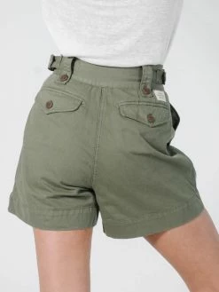 Thrills Co. Shorts & Skirts Cross Over Short - Dune Green