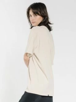 Thrills Co. Scripture Merch Fit Tee - Thrift White