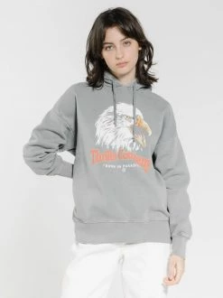 Thrills Co. Pierce Slouch Hood - Washed Grey