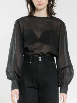 Thrills Co. Refrain Blouse - Black