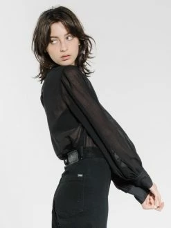 Thrills Co. Refrain Blouse - Black
