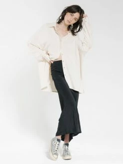 Thrills Co. Olive Shirt - Ivory