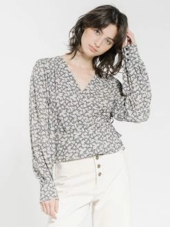 Thrills Co. Arnica Blouse - Navy Tops & Tees 7 Thrills Co. Arnica Blouse - Navy Tops & Tees