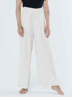 Thrills Co. Muse Pant - Ivory Linen