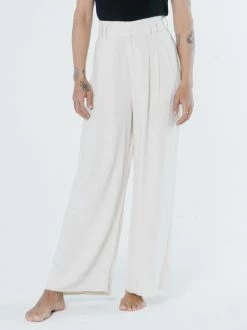 Thrills Co. Muse Pant - Ivory Linen