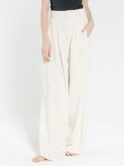 Thrills Co. Muse Pant - Ivory Linen