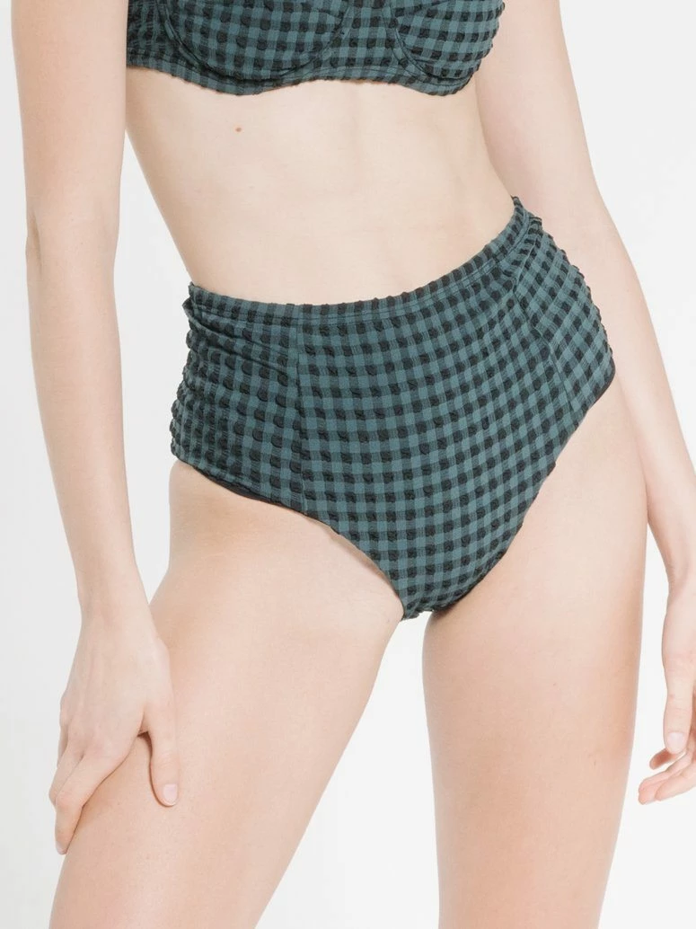 Thrills Co. 1% For The Planet Georgie High Waist Bottom - Pine 3 Thrills Co. 1% For The Planet Georgie High Waist Bottom - Pine