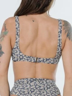 Thrills Co. Arnica Crop Top - Navy 1% For The Planet 15 Thrills Co. Arnica Crop Top - Navy 1% For The Planet
