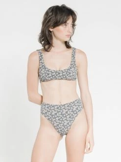 Thrills Co. Arnica Crop Top - Navy 1% For The Planet 12 Thrills Co. Arnica Crop Top - Navy 1% For The Planet