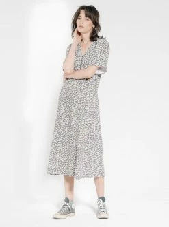 Thrills Co. Arnica Dress - Navy Linen 18 Thrills Co. Arnica Dress - Navy Linen